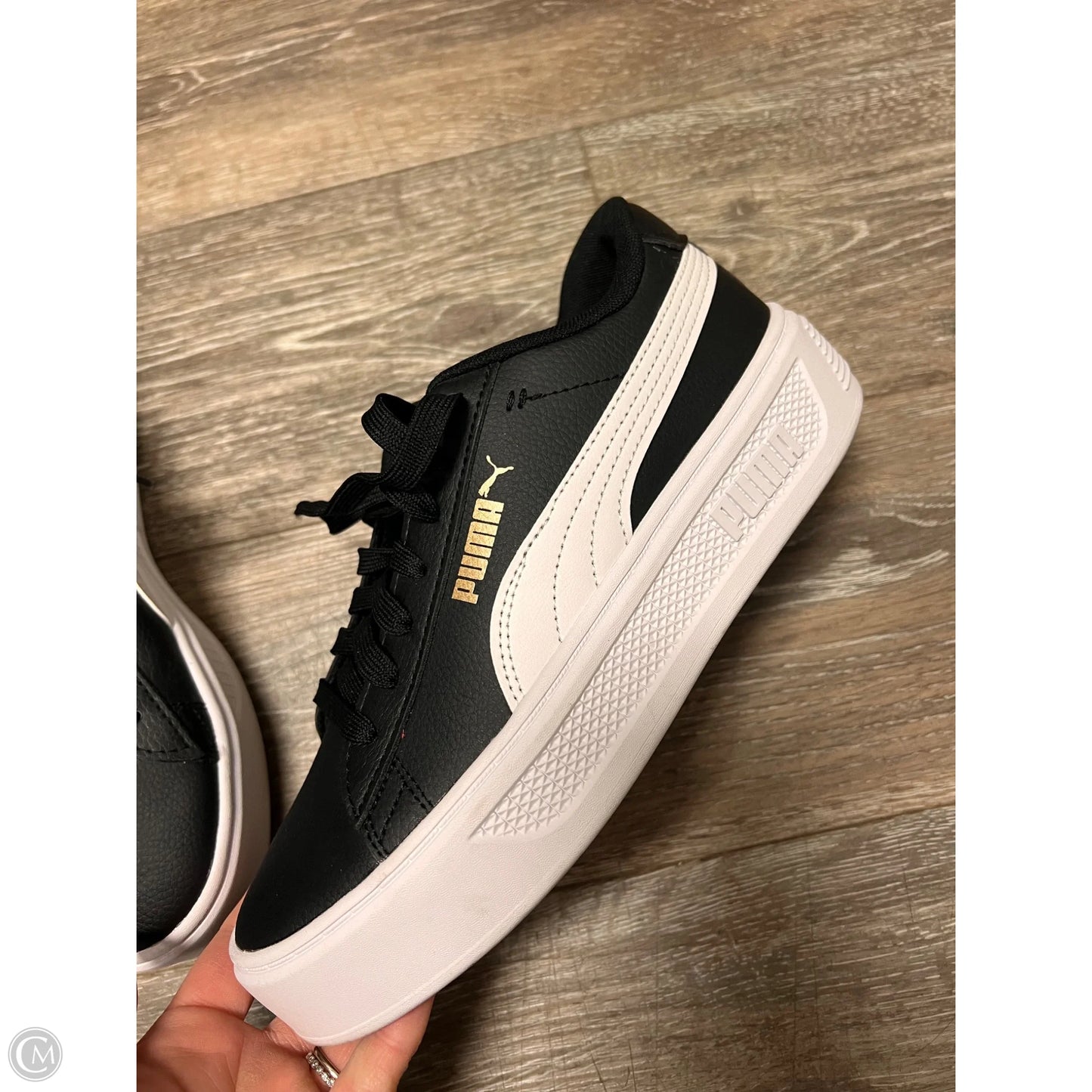 Shoes Sneakers By Puma In Black, Size: 7.5