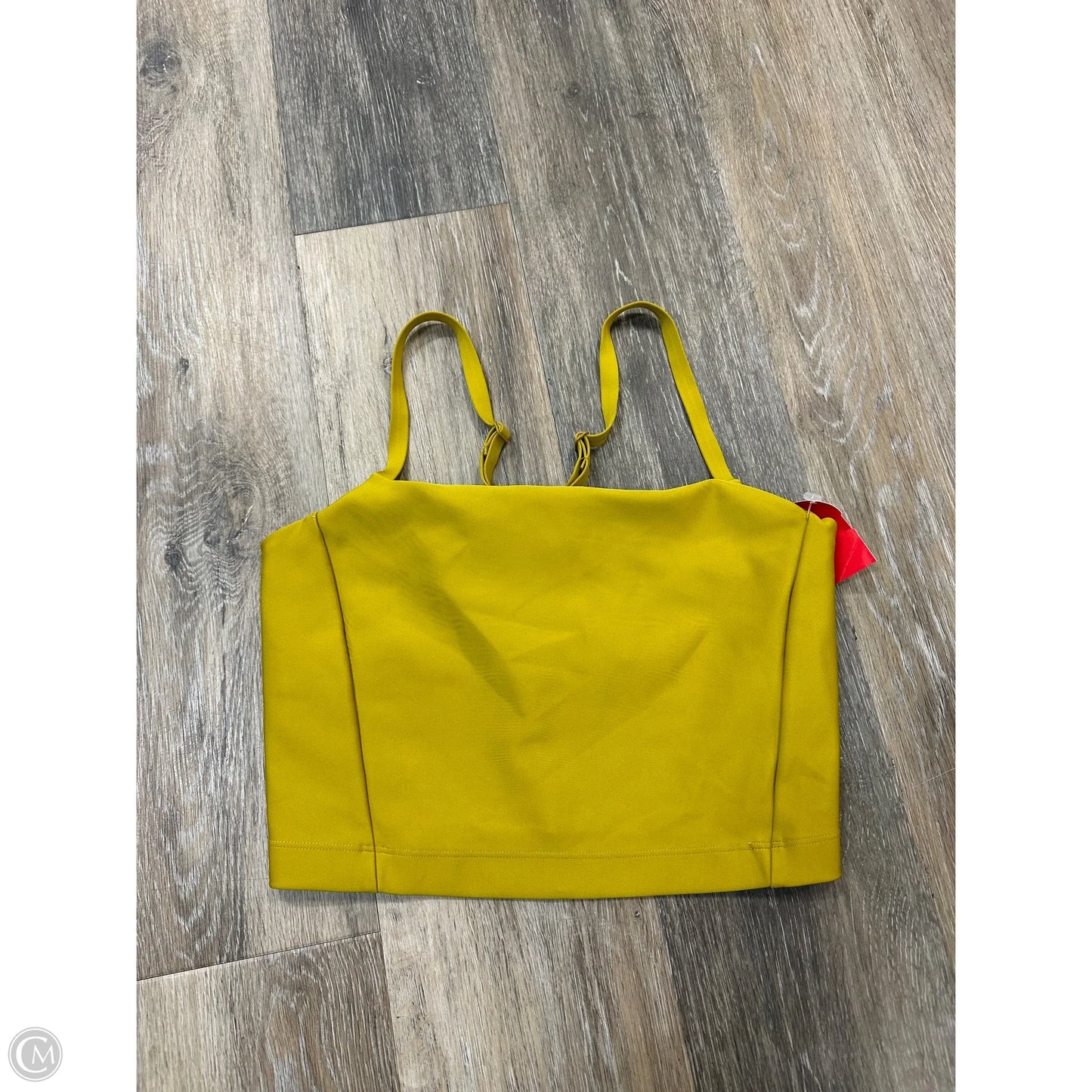 Athletic Tank Top By Prana In Yellow, Size: M