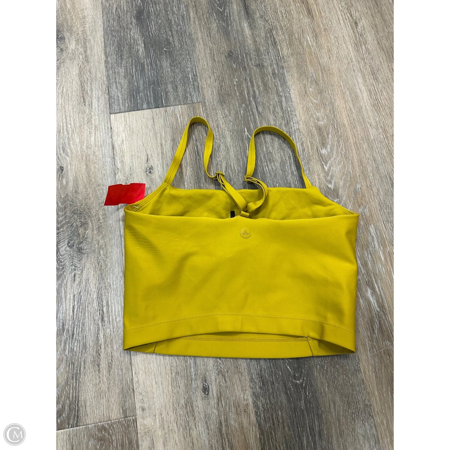 Athletic Tank Top By Prana In Yellow, Size: M