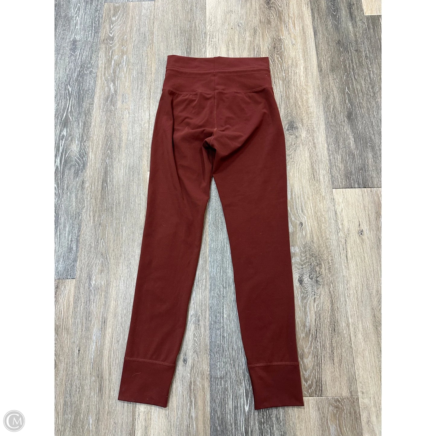 Athletic Leggings By Vuori In Orange, Size: S