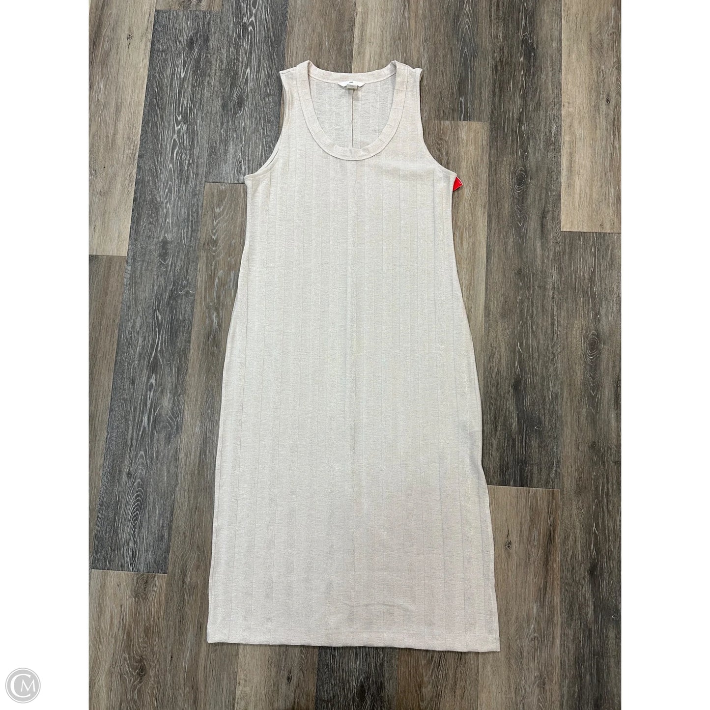 Dress Casual Maxi By H&m In Tan, Size: M