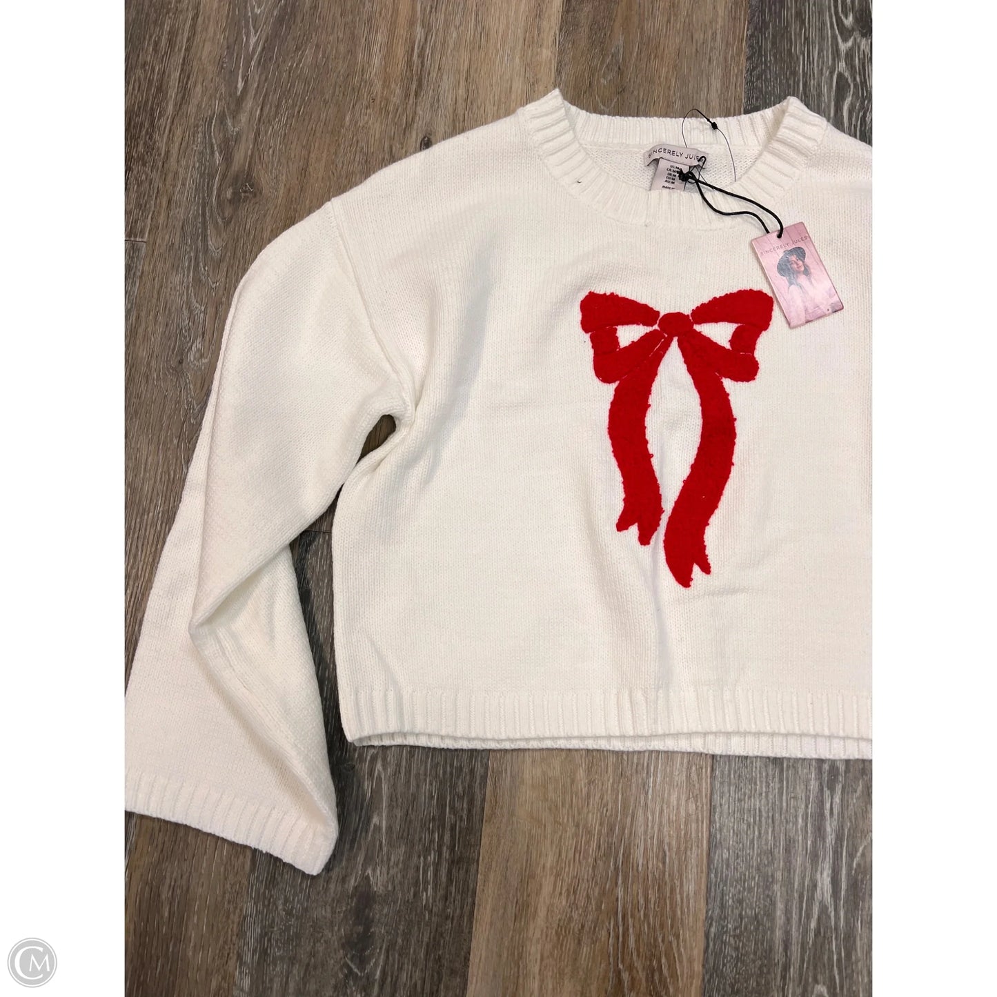 -Sweater By Sincerely Jules In White, Size: M