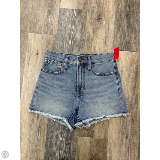 Shorts By Madewell In Blue Denim, Size: 2