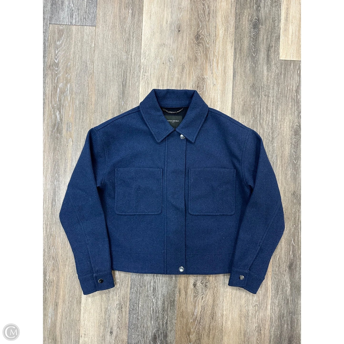 Jacket Other By Banana Republic In Blue, Size: Xxs