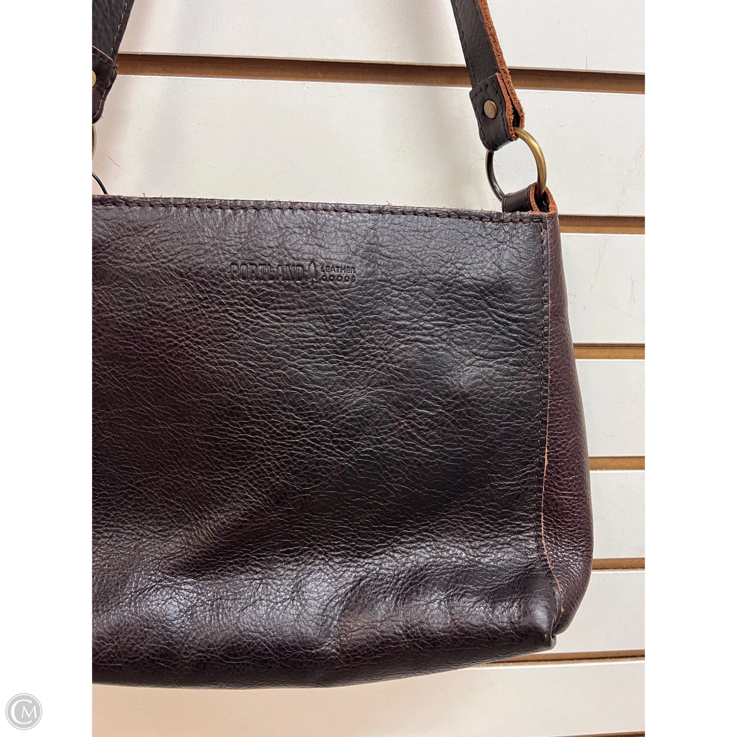Handbag Leather By Portland Leather, Size: Medium