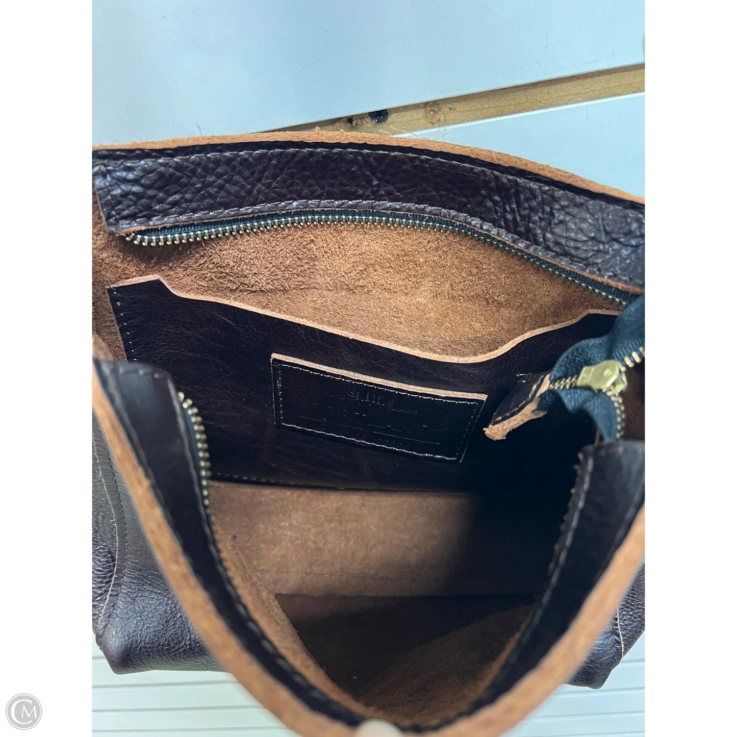 Handbag Leather By Portland Leather, Size: Medium