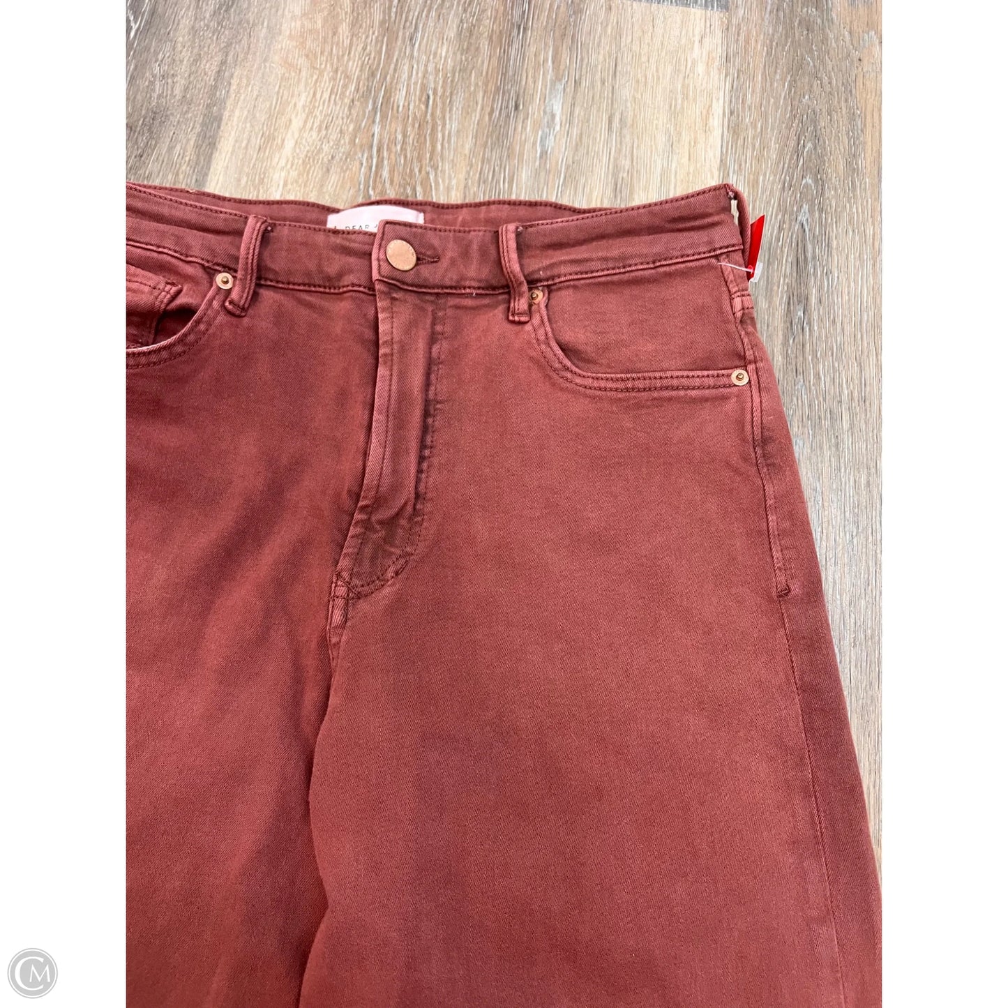 -Jeans Straight By Dear John In Red, Size: 12/31