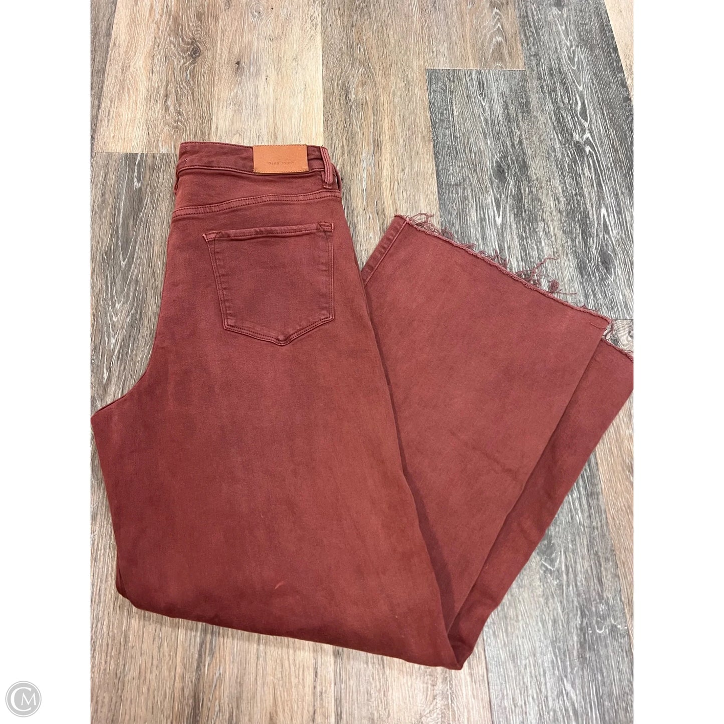 -Jeans Straight By Dear John In Red, Size: 12/31