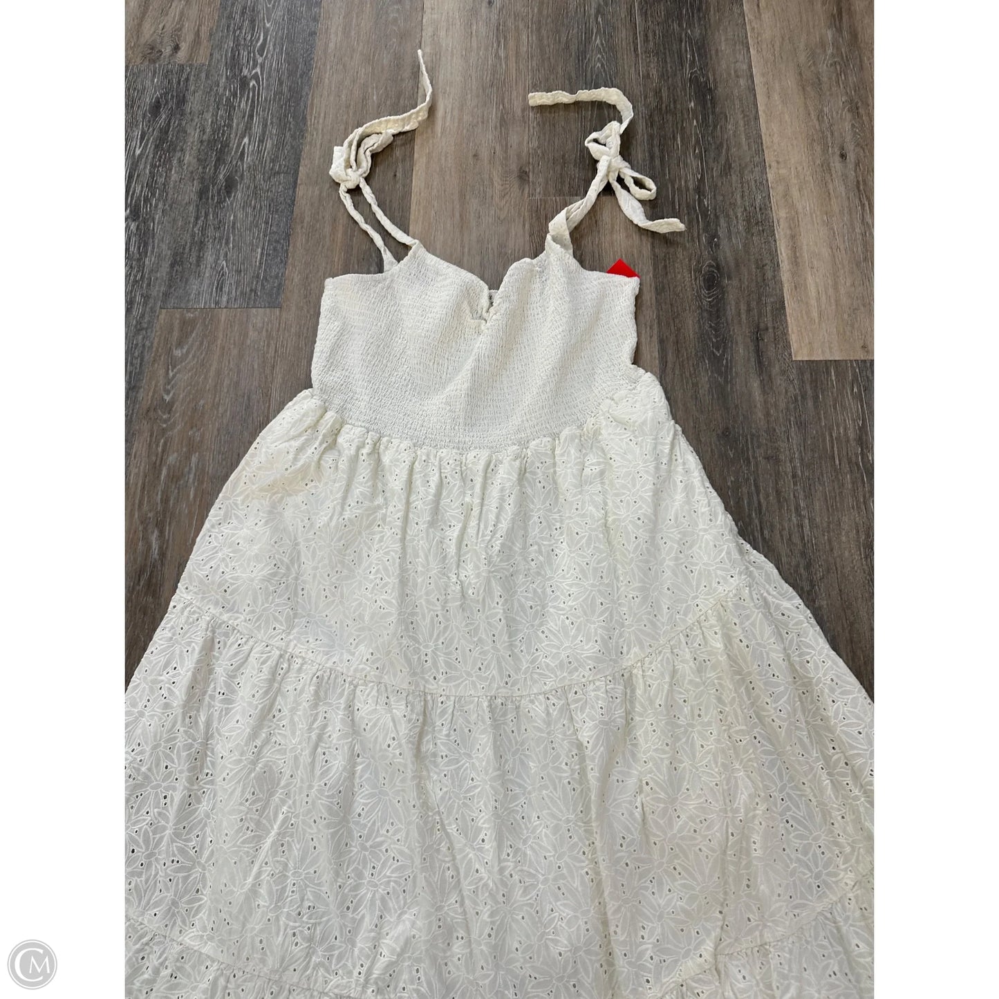 Dress Casual Maxi By Madewell In Cream, Size: Xxl