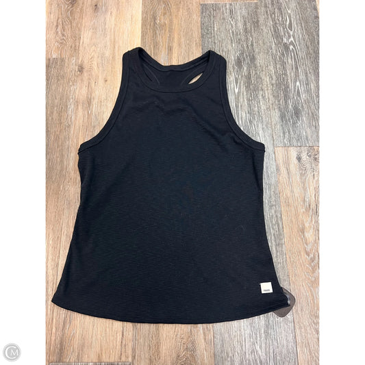 Athletic Tank Top By Vuori In Black, Size: L
