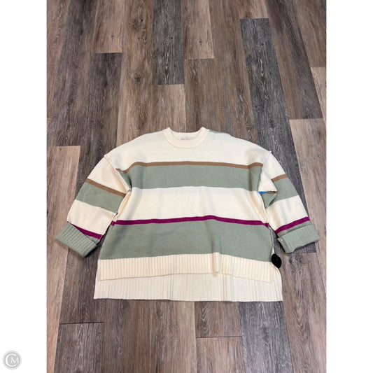 Sweater By Leela & Lavender In Striped Pattern, Size: M