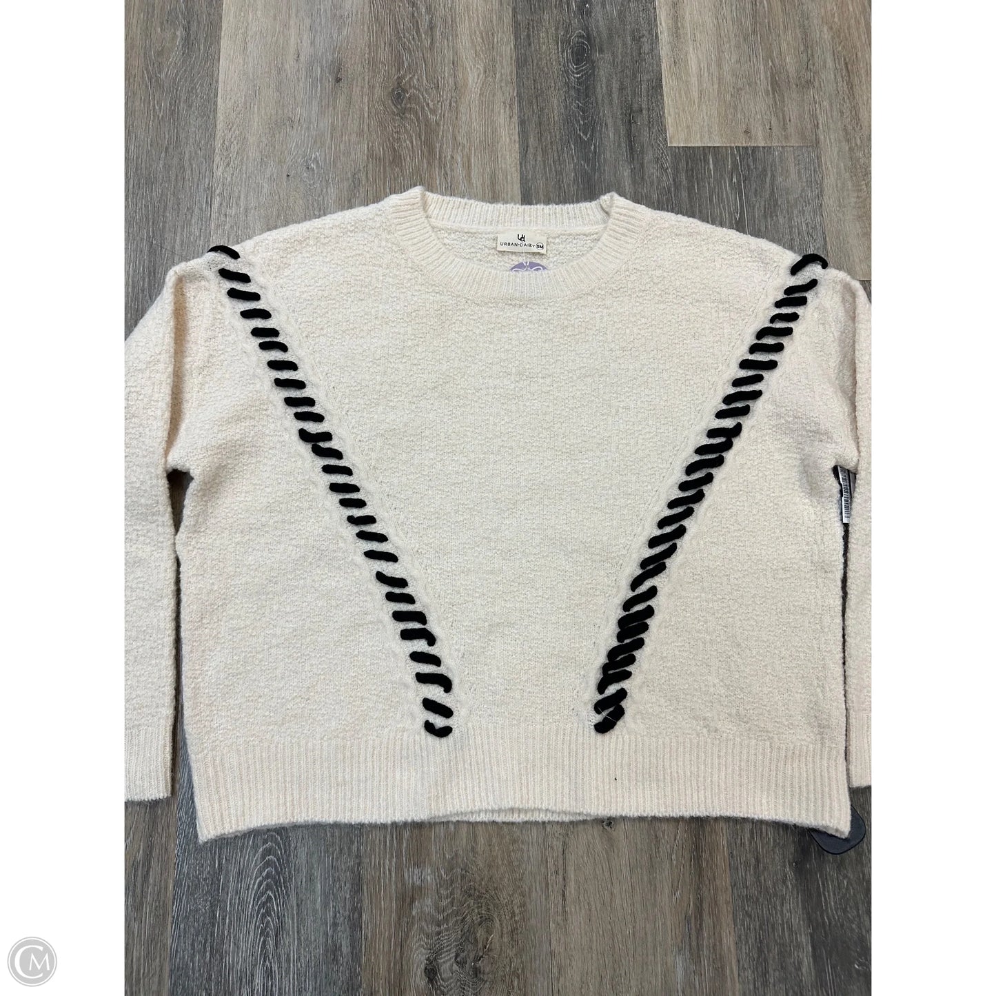 Sweater By Urban Daizy In Cream, Size: S