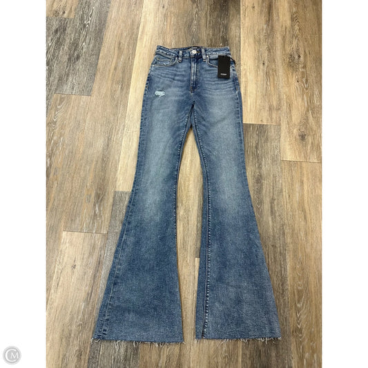 Jeans Boot Cut By Hudson In Blue Denim, Size: 0