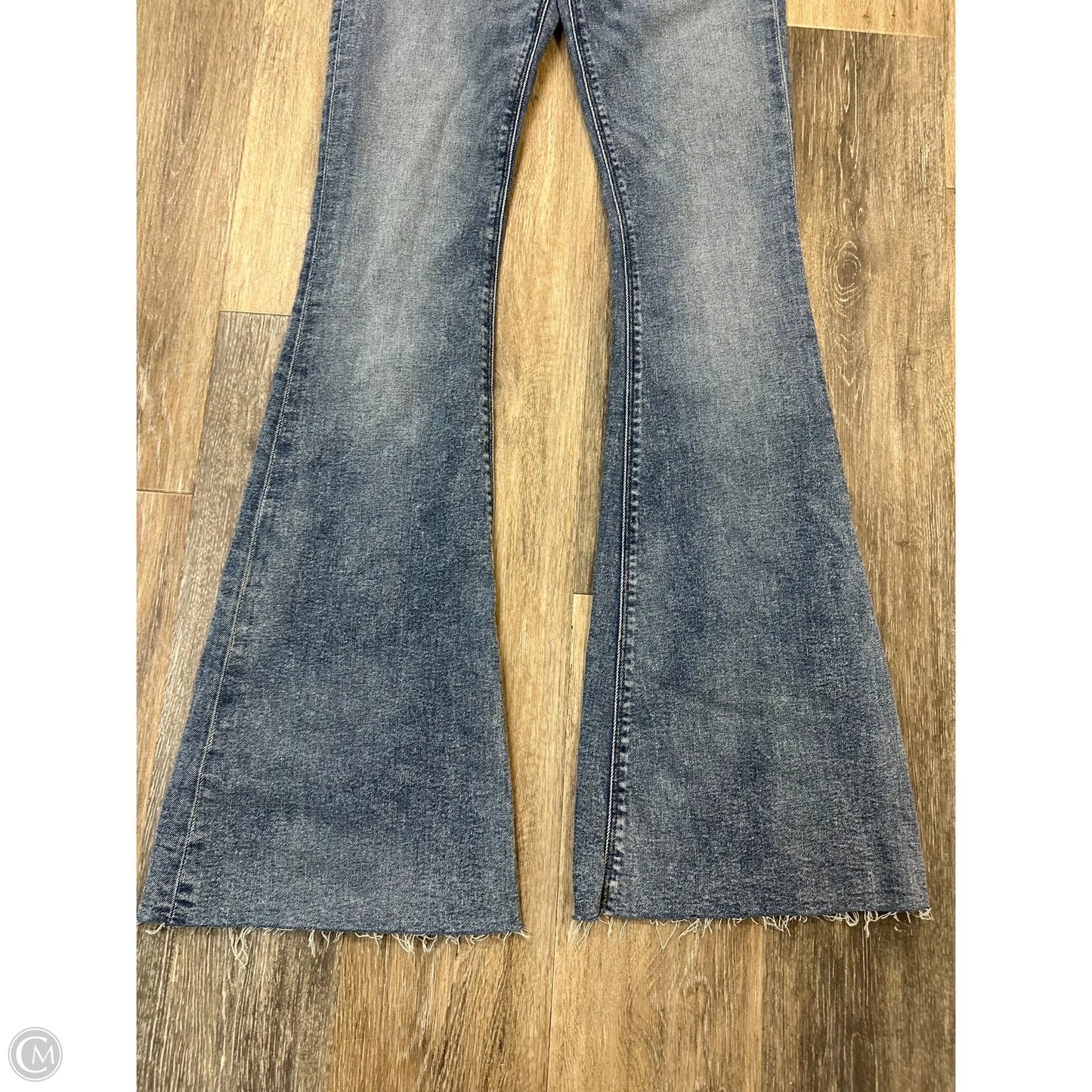 Jeans Boot Cut By Hudson In Blue Denim, Size: 0