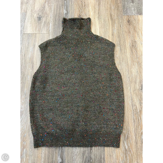 Sweater Short Sleeve By Leela & Lavender In Brown, Size: L