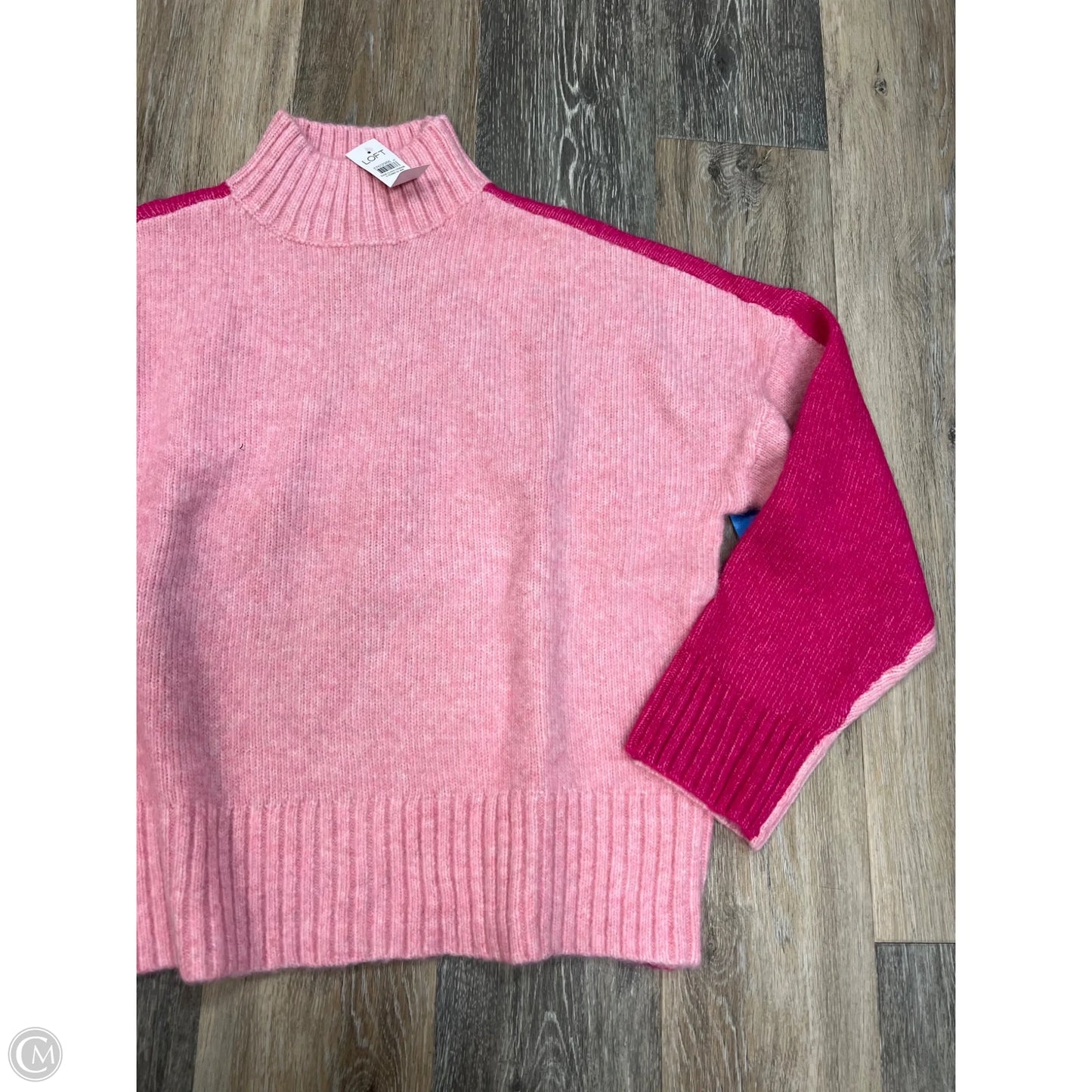 Sweater By Loft In Pink, Size: Xl