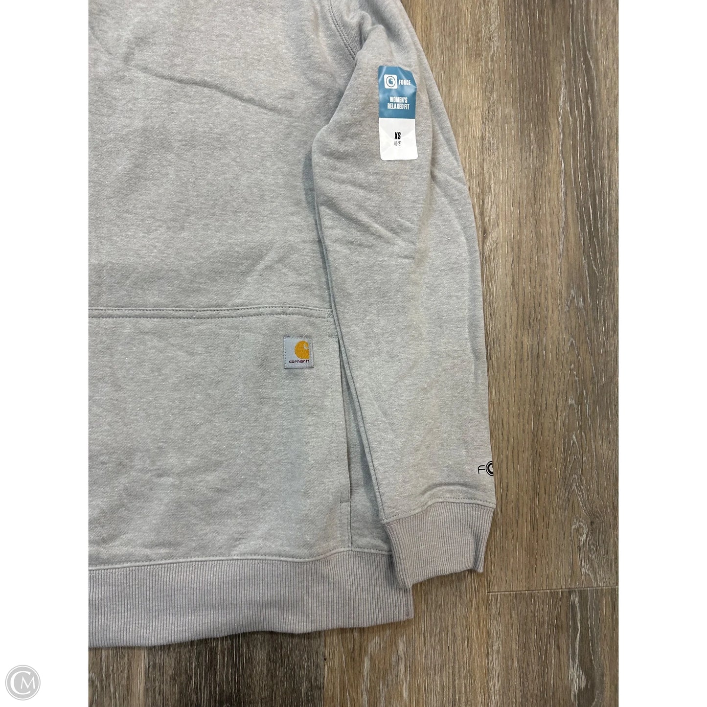 Sweatshirt Crewneck By Carhartt In Gold, Size: Xs