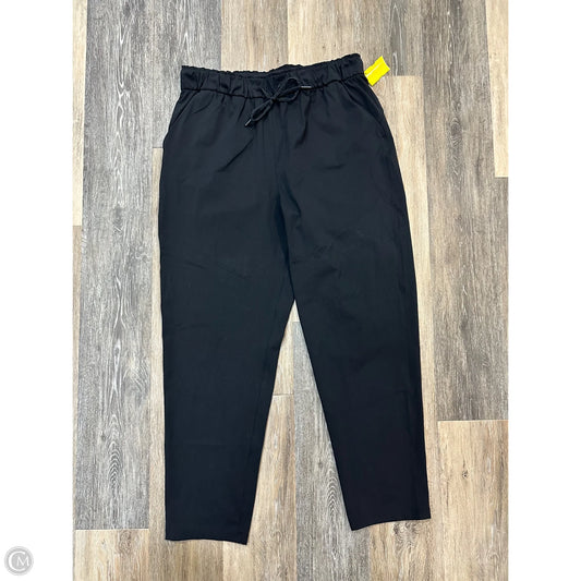 Athletic Pants By Lululemon In Black, Size: 12