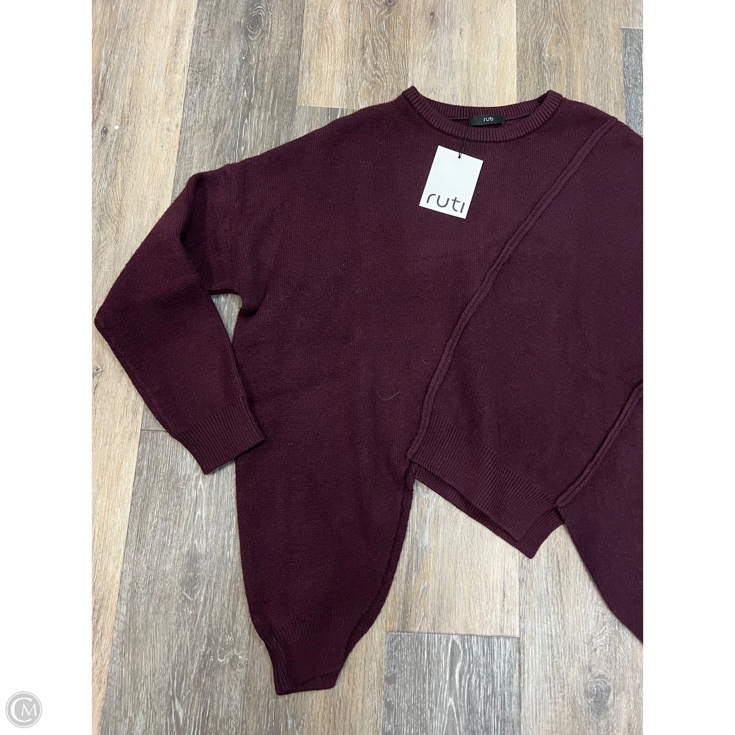 Sweater By Ruti In Maroon, Size: S