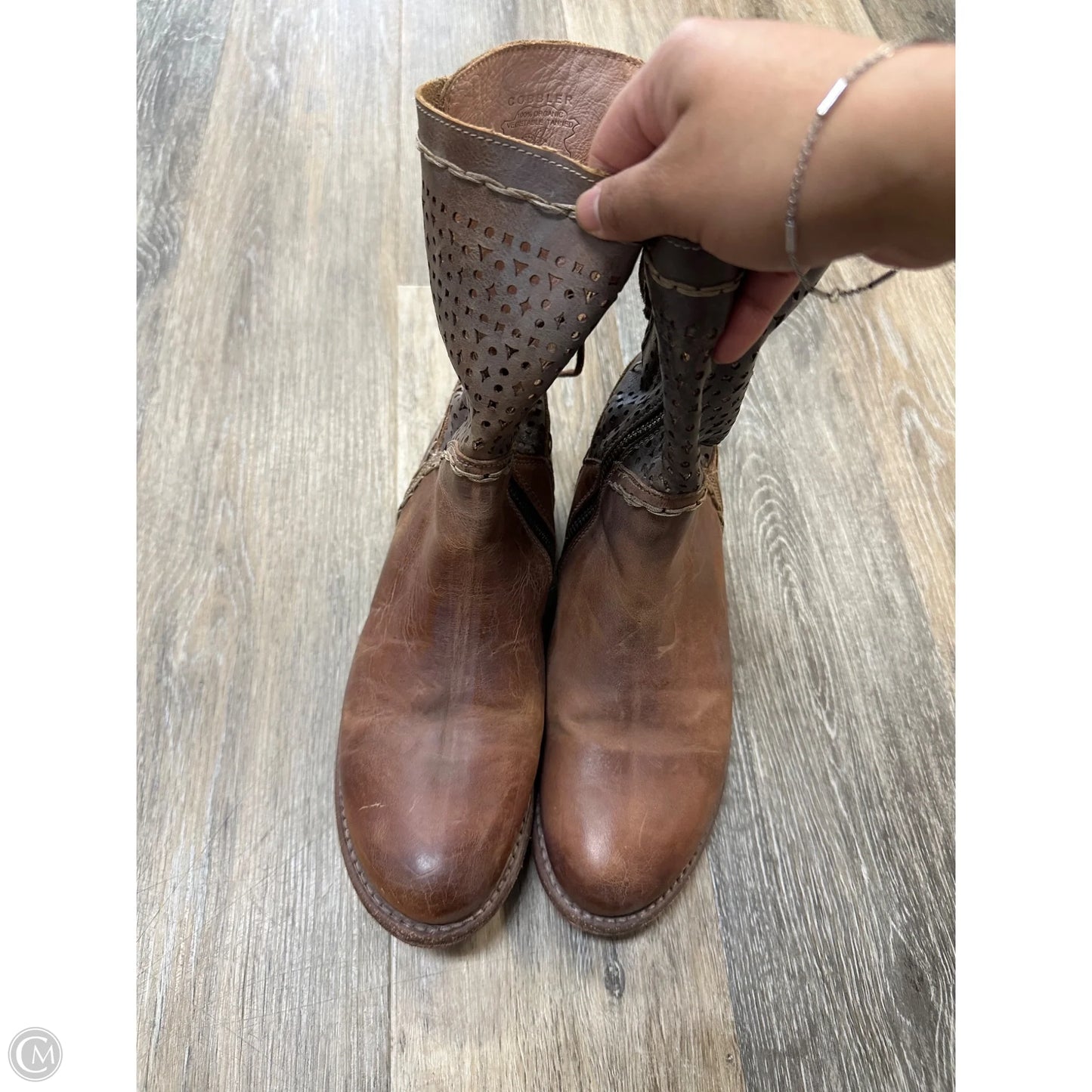 Boots Ankle Flats By Bed Stu In Brown, Size: 9