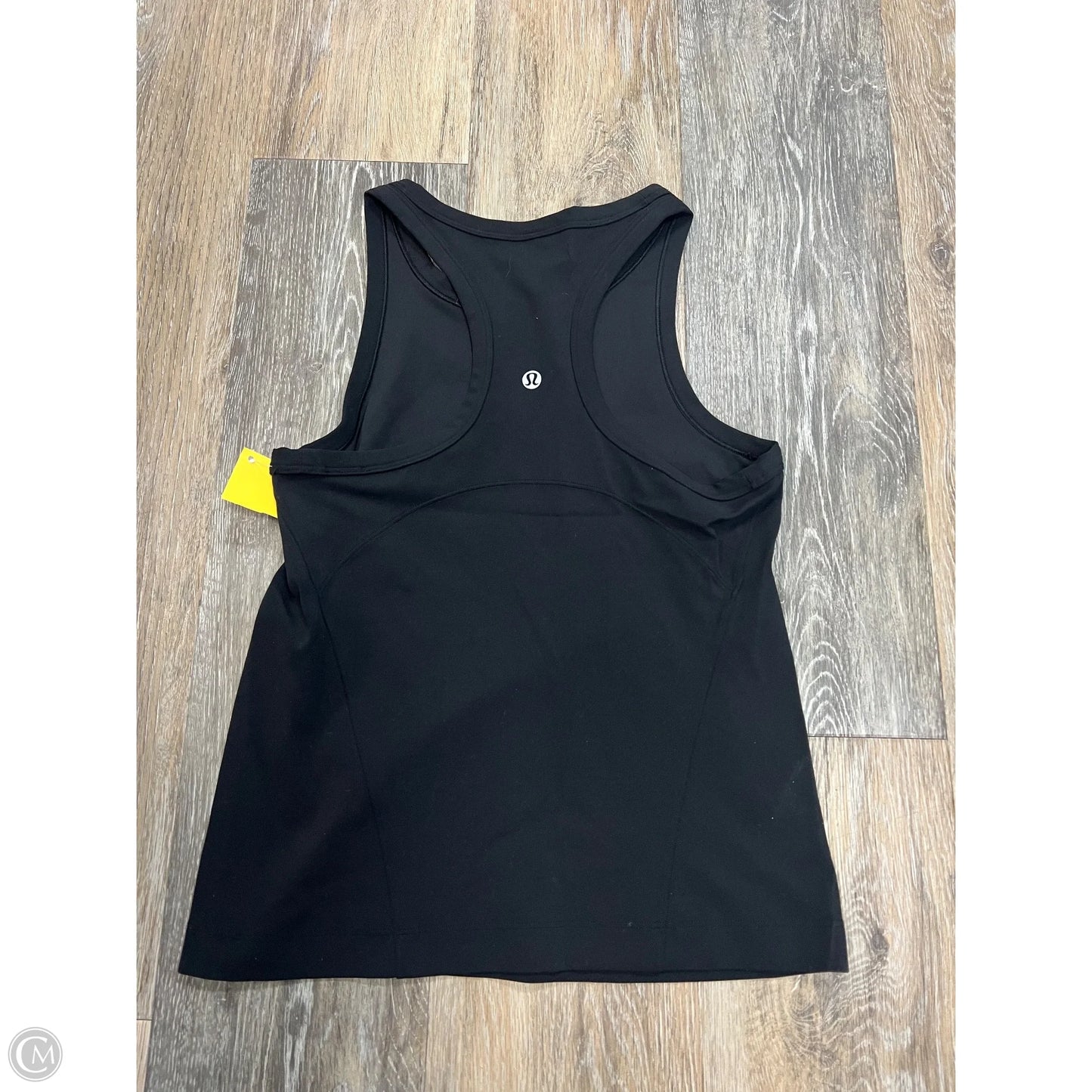 Athletic Tank Top By Lululemon In Black, Size: 6