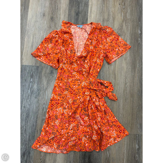 Dress Casual Midi By Draper James In Orange, Size: 8