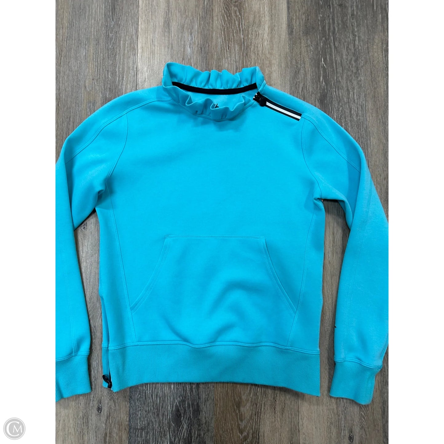Athletic Sweatshirt Crewneck By Tail In Blue, Size: S
