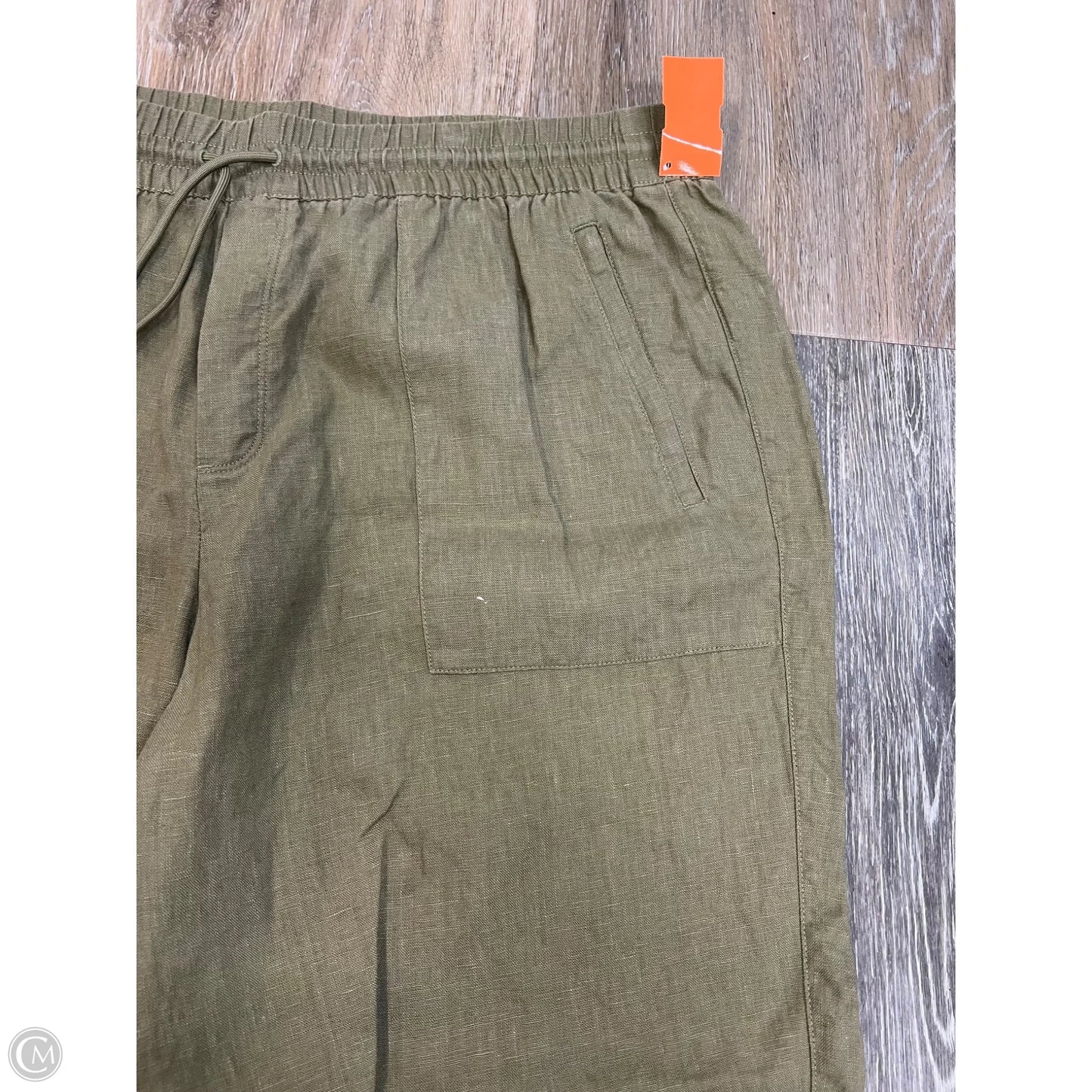 Pants Linen By Athleta In Green, Size: 1x