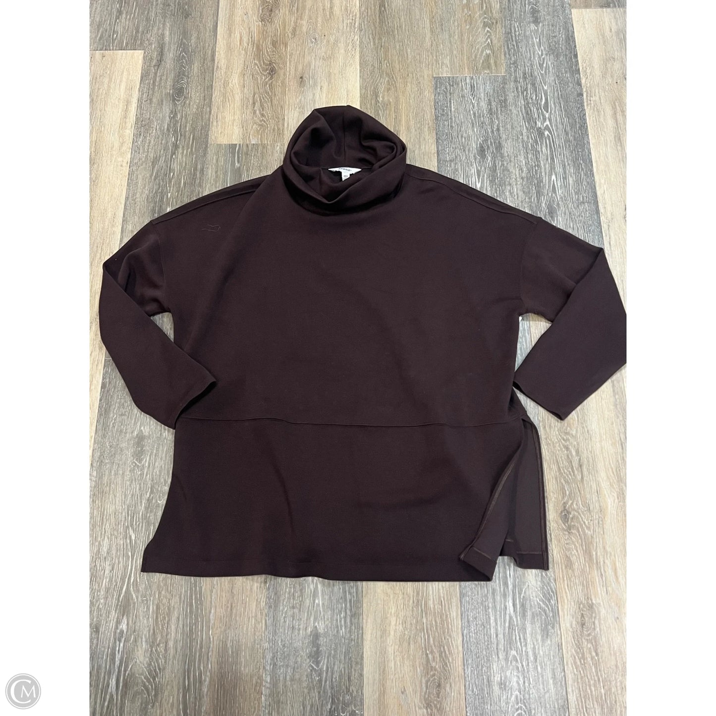 Sweatshirt Collar By Spanx In Purple, Size: 2x