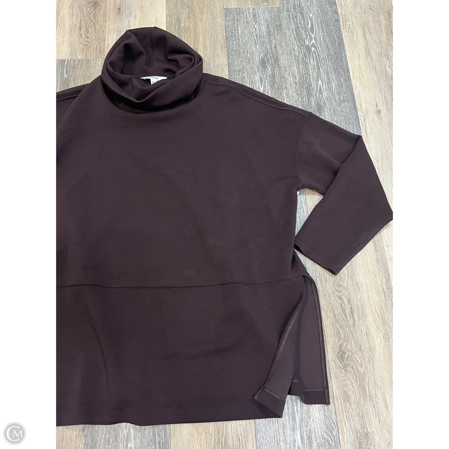 Sweatshirt Collar By Spanx In Purple, Size: 2x