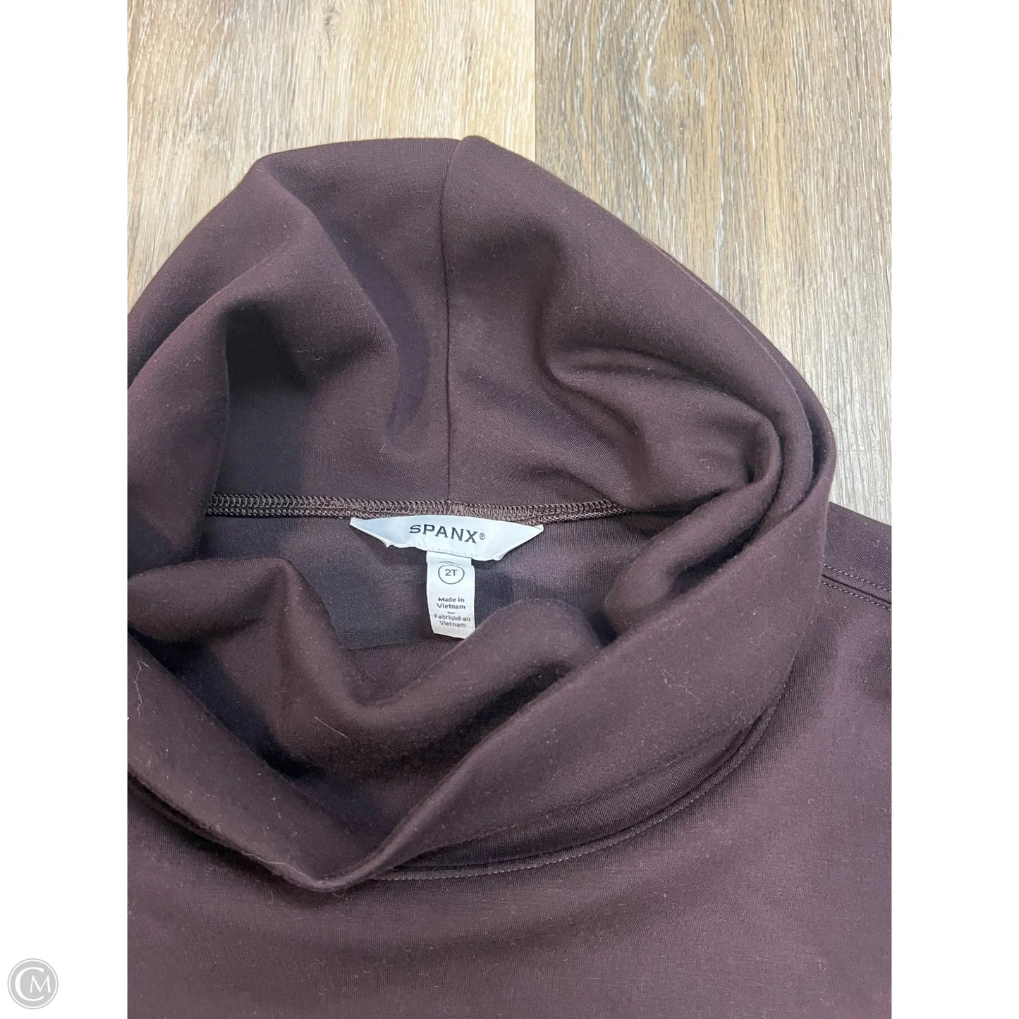 Sweatshirt Collar By Spanx In Purple, Size: 2x