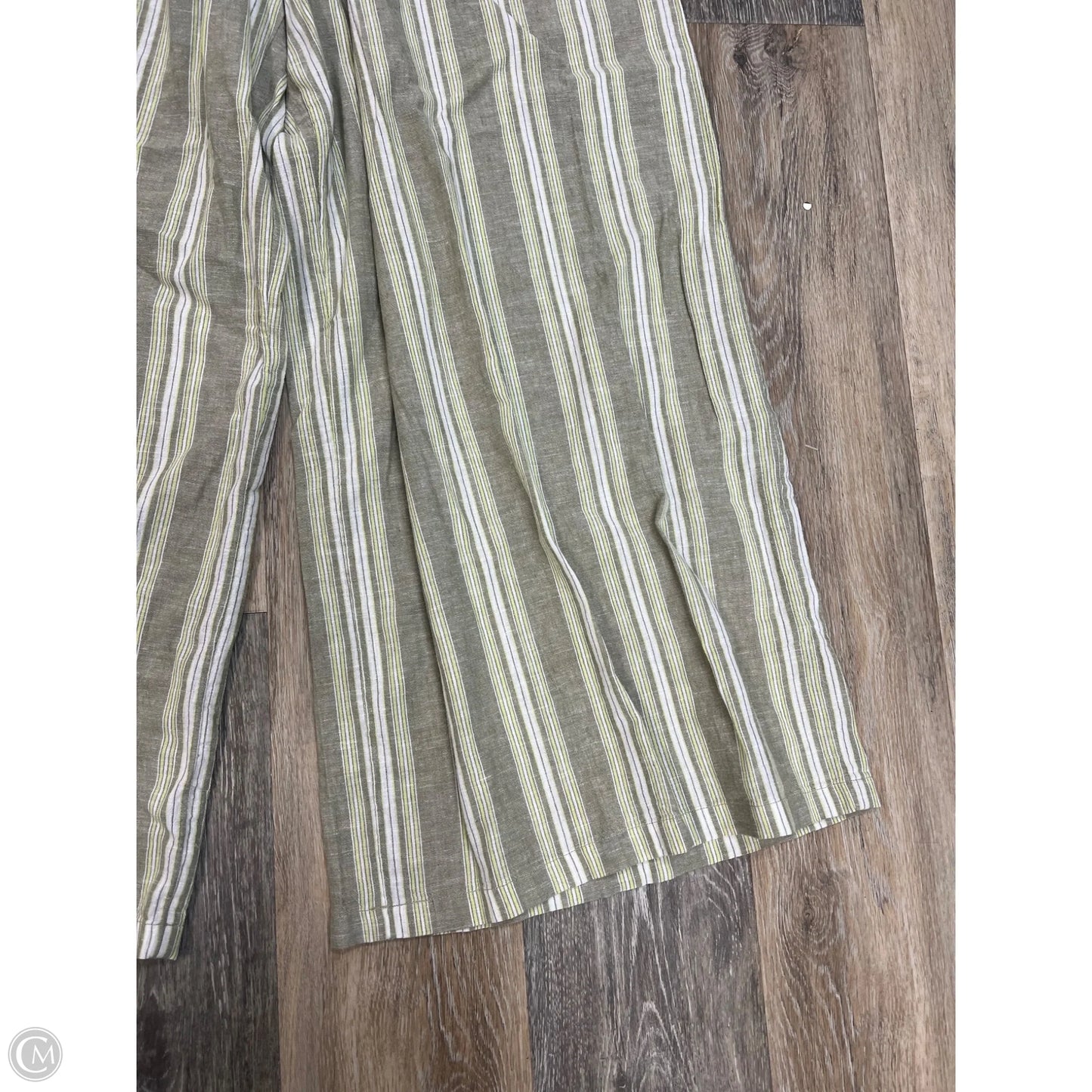 Pants Linen By American Eagle In Striped Pattern, Size: Xl
