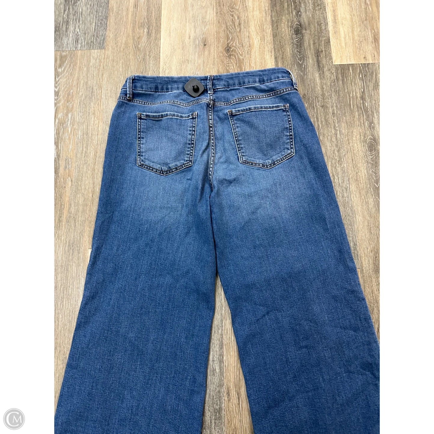 Jeans Wide Leg By Kut In Blue Denim, Size: 12