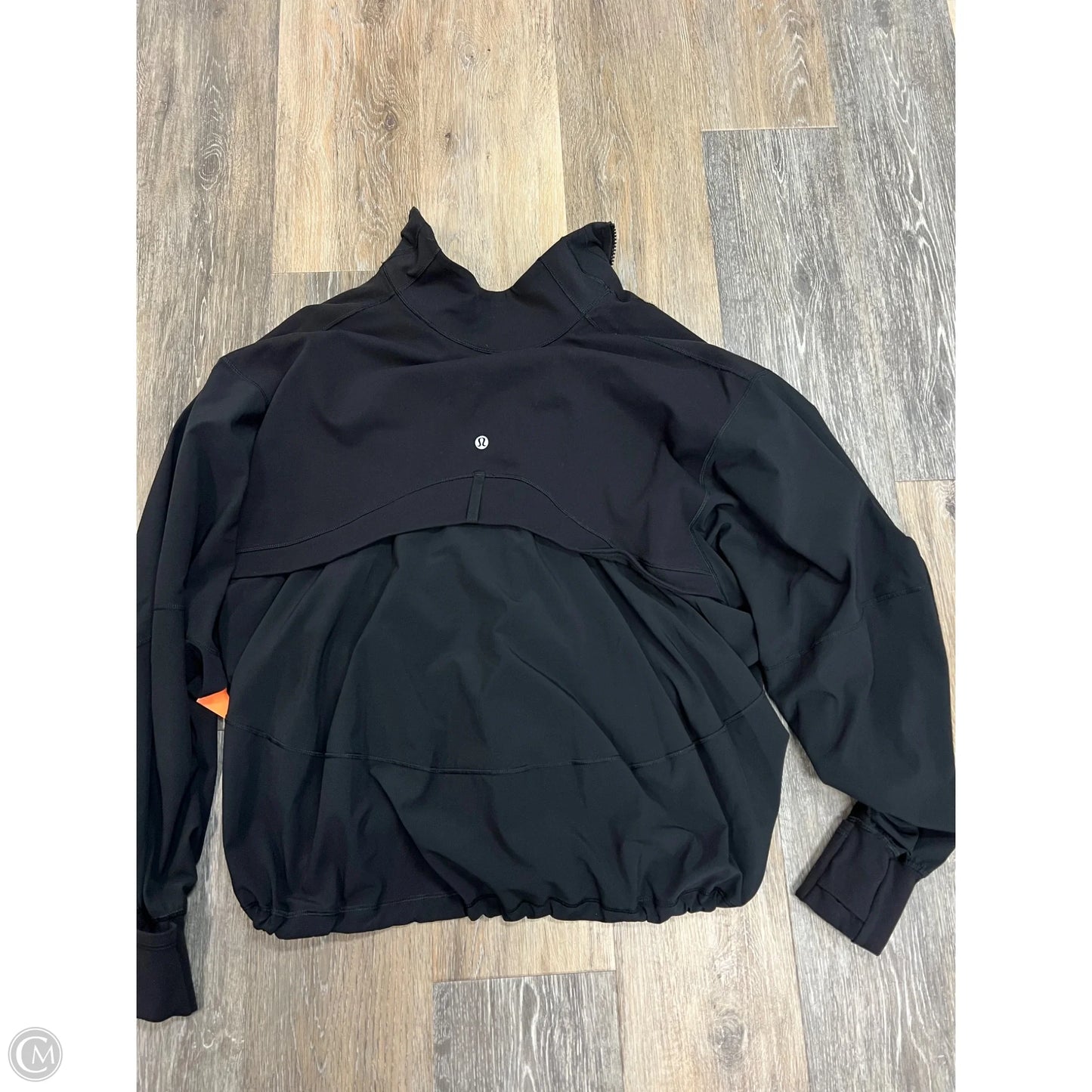 Athletic Jacket By Lululemon In Black, Size: 2
