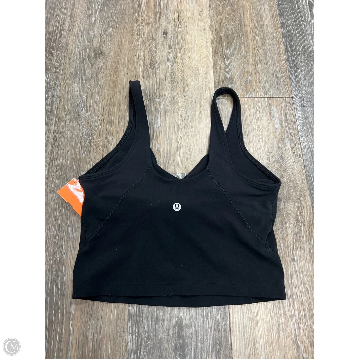 Athletic Tank Top By Lululemon In Black, Size: 6