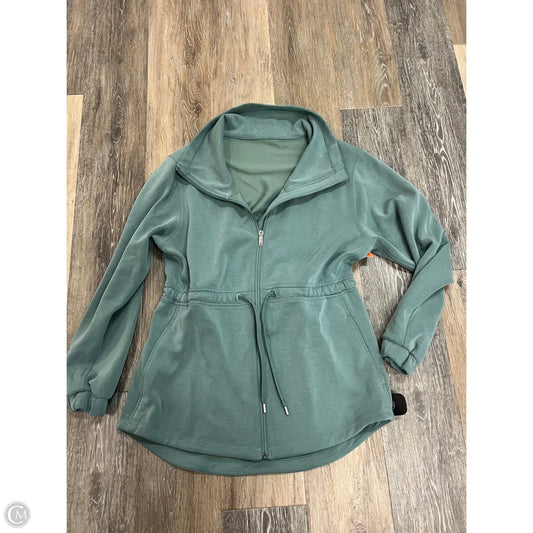 Athletic Sweatshirt Collar By Lululemon In Green, Size: 4