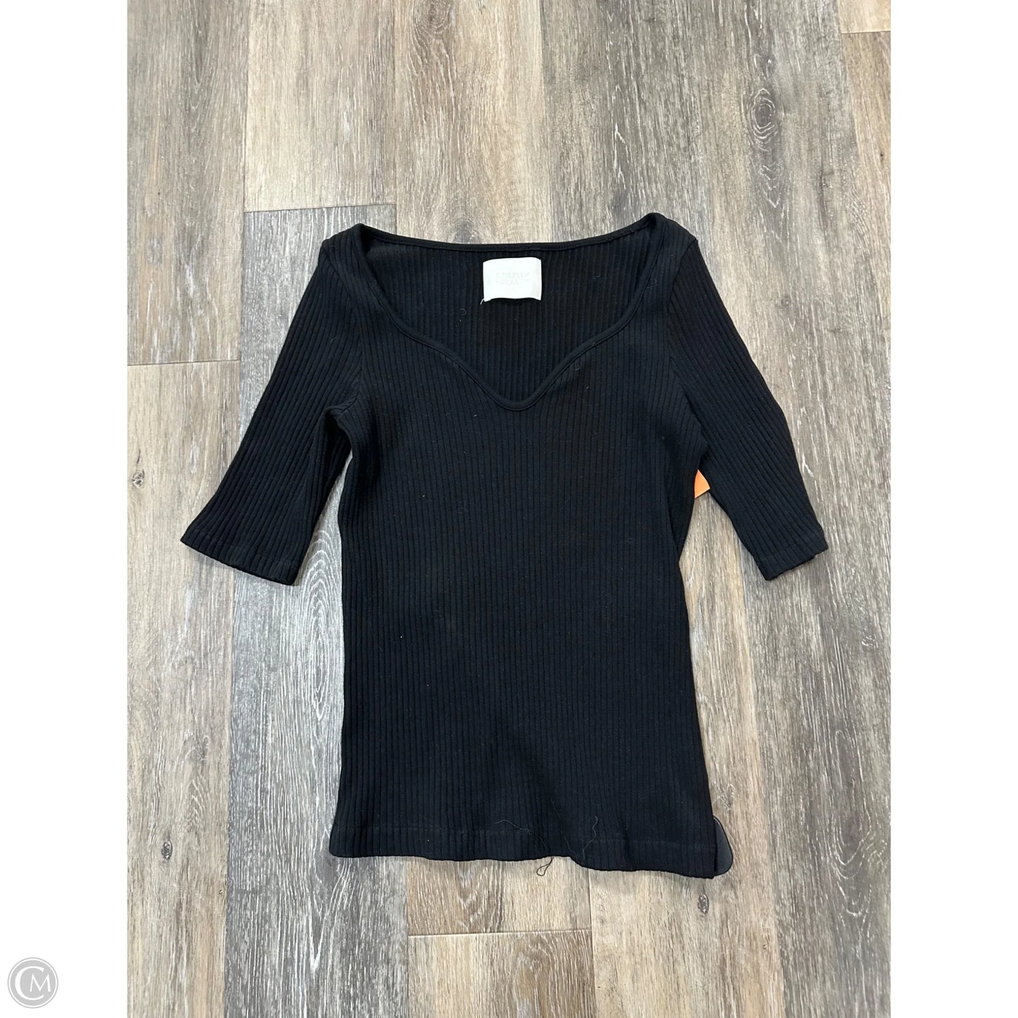 Top Short Sleeve By Citizens Of Humanity In Black, Size: L