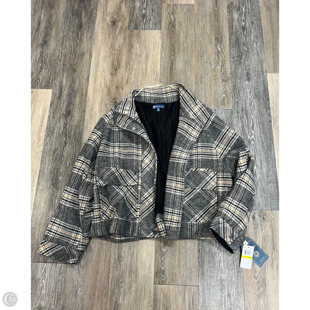 Jacket Other By Democracy In Plaid Pattern, Size: M