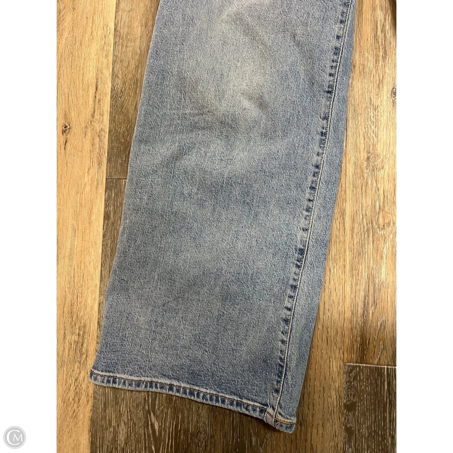 Jeans Wide Leg By J. Crew In Blue Denim, Size: 10