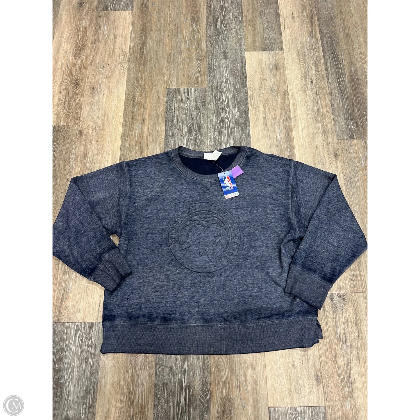 Athletic Sweatshirt By NBA In Blue, Size: Xl