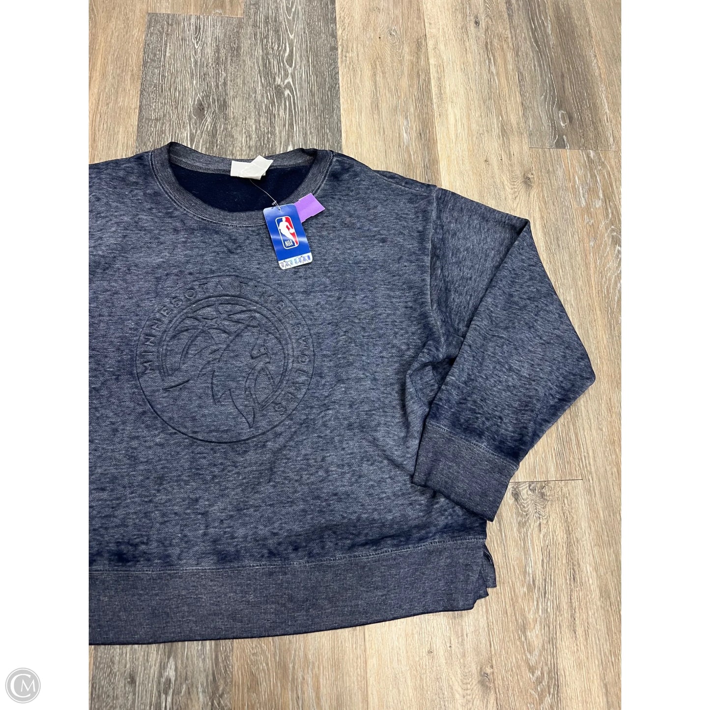Athletic Sweatshirt By NBA In Blue, Size: Xl
