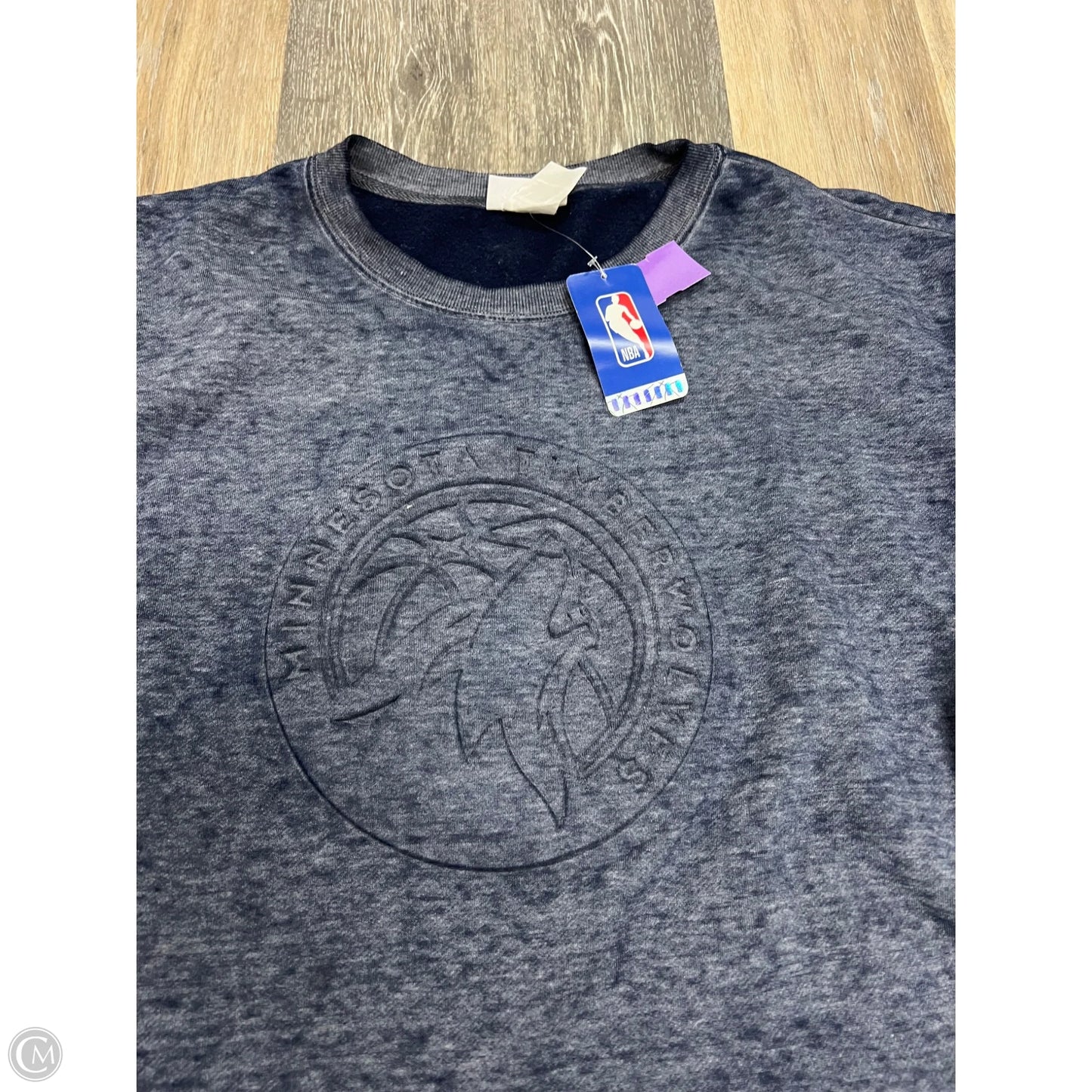 Athletic Sweatshirt By NBA In Blue, Size: Xl
