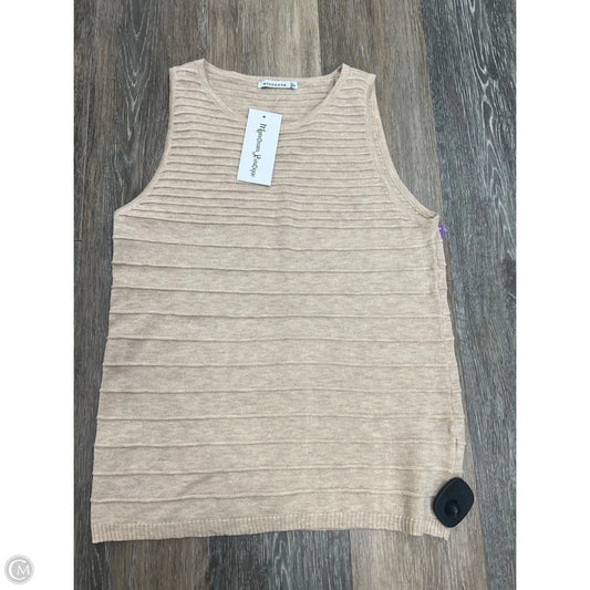 Tank Top By Staccato In Tan, Size: S