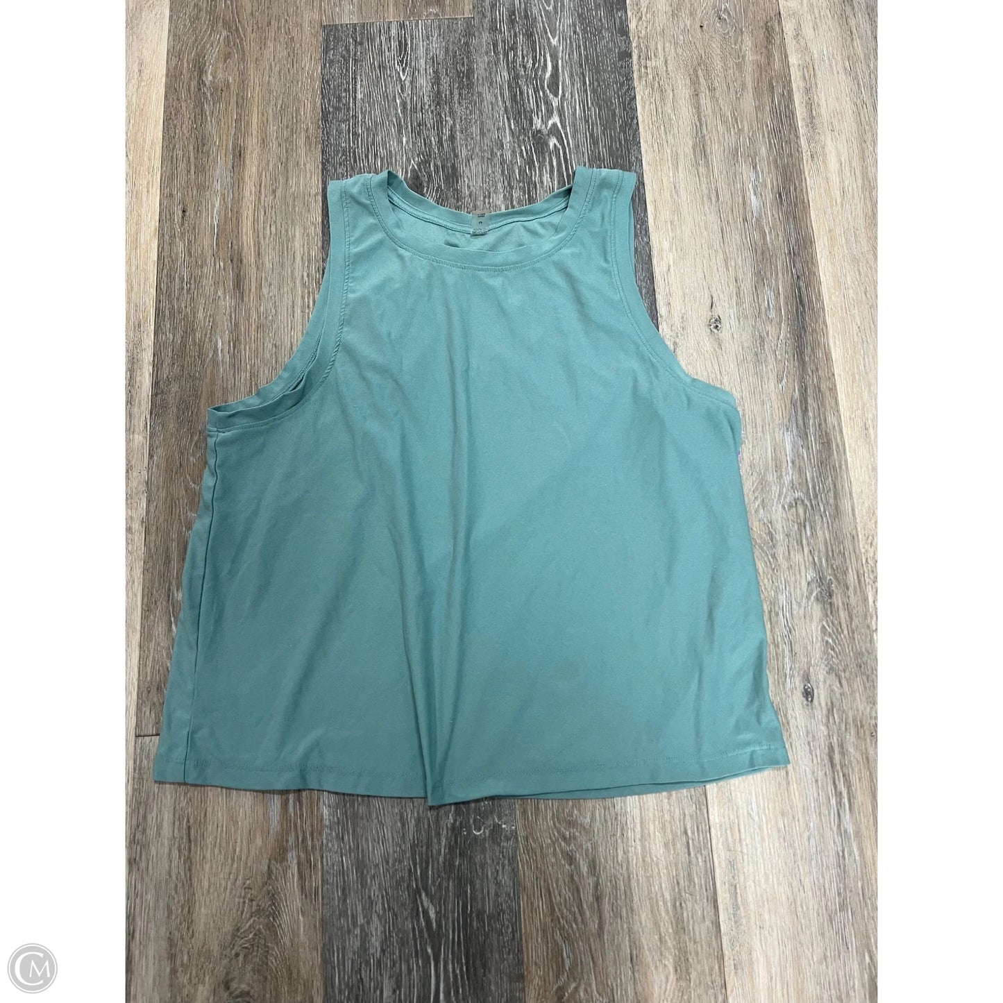 Athletic Tank Top By Beyond Yoga In Teal, Size: M