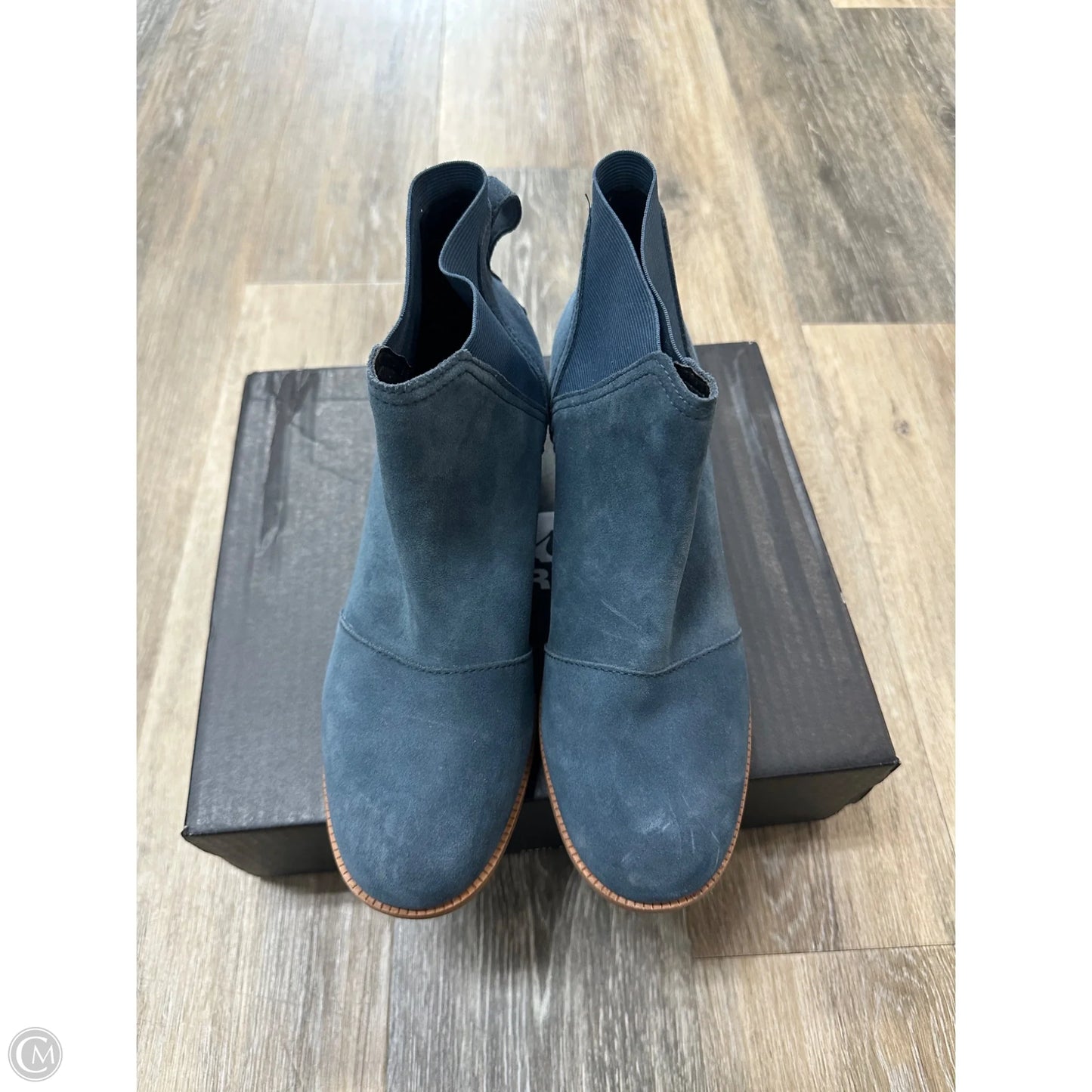 Shoes Heels Block By Sorel In Blue, Size: 9