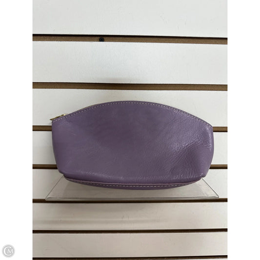 Makeup Bag Leather By Portland Leather, Size: Medium