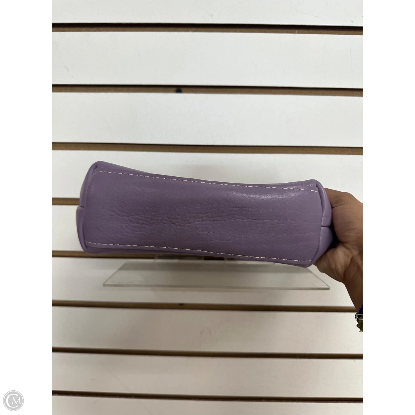 Makeup Bag Leather By Portland Leather, Size: Medium