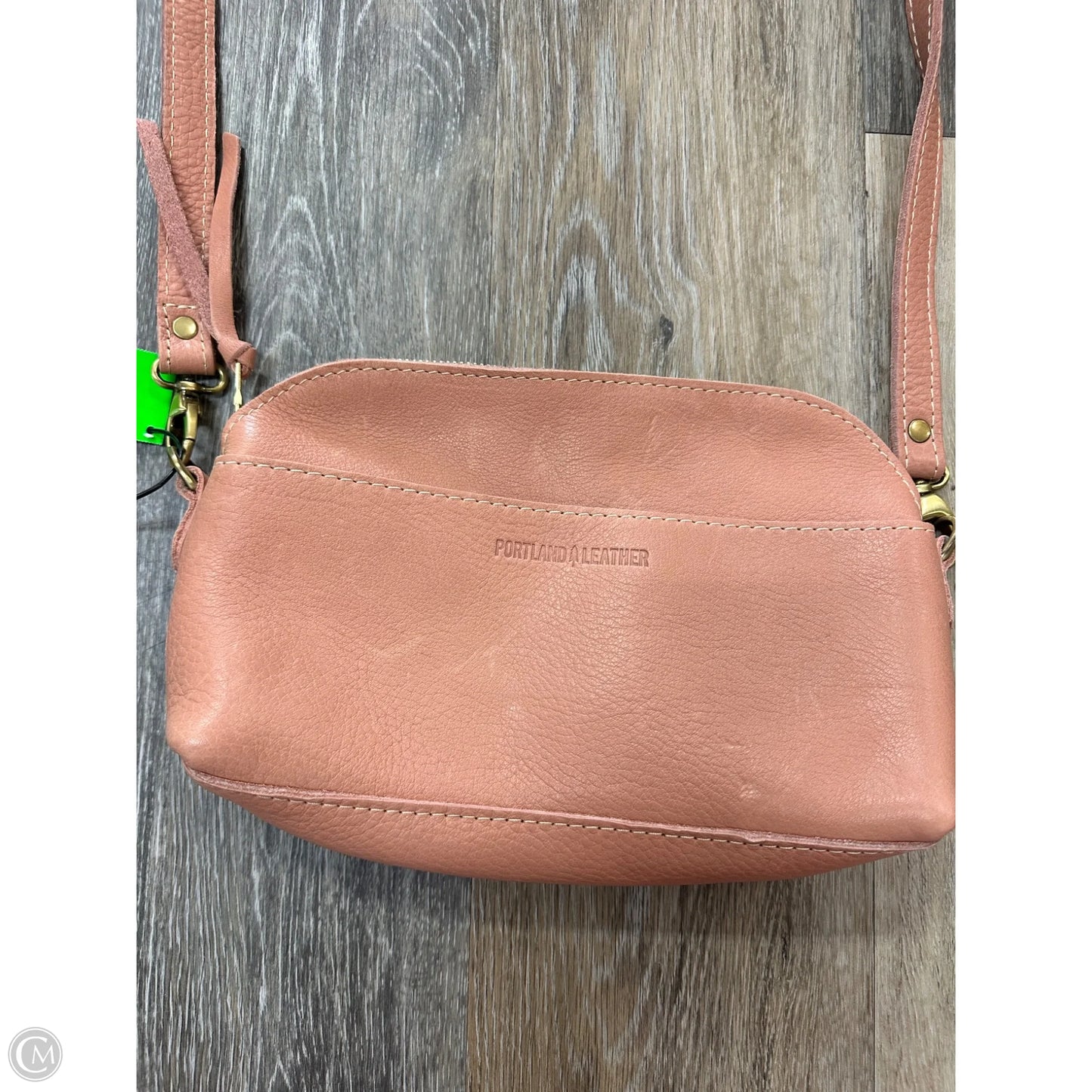 Handbag Leather By Portland Leather, Size: Medium