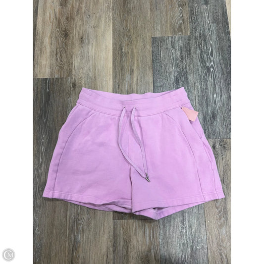 Athletic Shorts By Lululemon In Pink, Size: 10