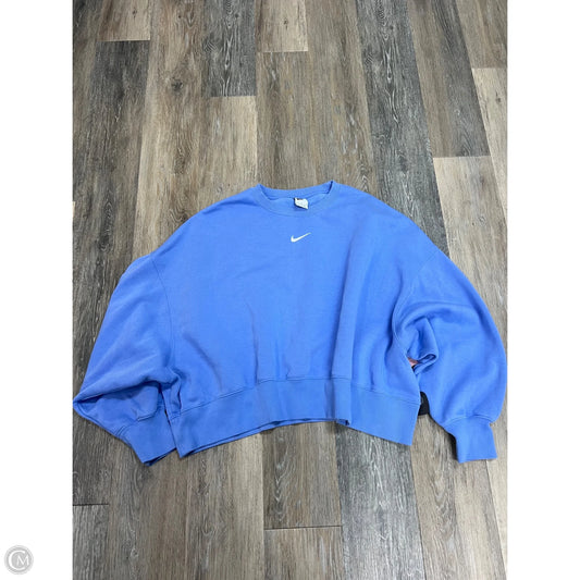 Athletic Sweatshirt Crewneck By Nike Apparel In Purple, Size: Xl